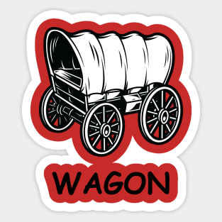 WAGON Sticker